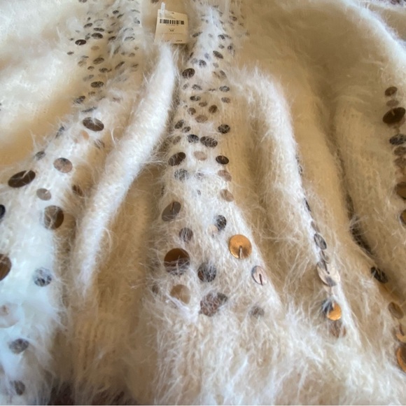 Anthropologie Knitted & Knotted Soiree Cardigan Sweater Size Medium NWT - Picture 10 of 16